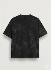 Chains of Chaos Acid Wash Graphic T-Shirt