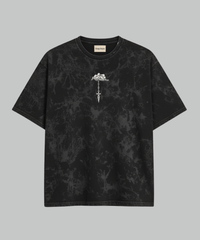 Chains of Chaos Acid Wash Graphic T-Shirt