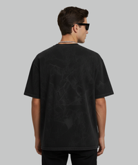 Chains of Chaos Acid Wash Graphic T-Shirt