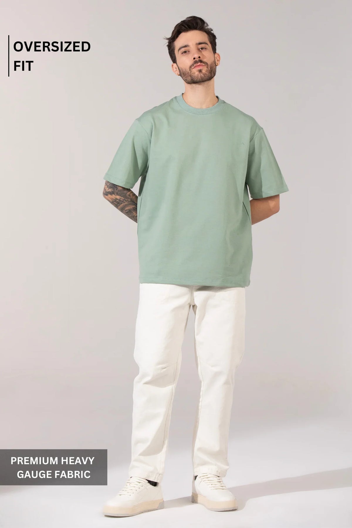 Serene Sage Oversized T-Shirt